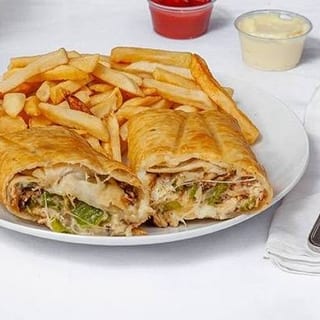 Crispy Philly Mix Sandwich (Steak & Chicken)